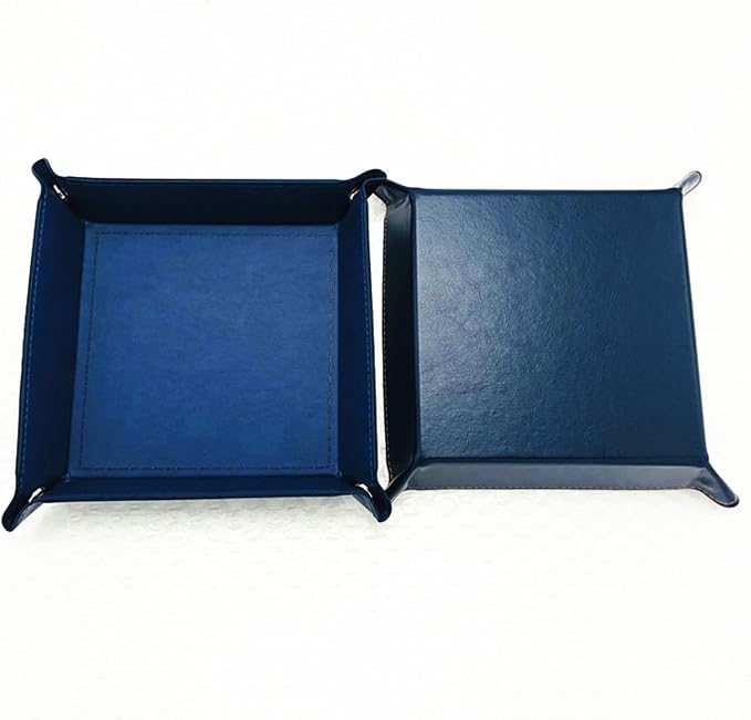 siduater Valet Tray Desktop Storage Organizer – Vegan Leather Catchall Tray - Image 2