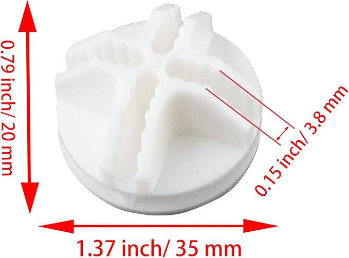 40PCS Cube Connectors Plastic Storage Wire Cube Connectors ABS Connectors - Image 2