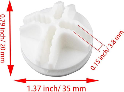 40PCS Cube Connectors Plastic Storage Wire Cube Connectors ABS Connectors - Image 2