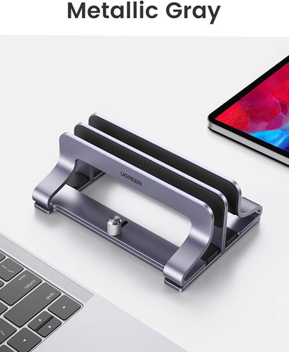 UGREEN 2-Slot Vertical Laptop Stand Holder Desk Compatible - Image 8