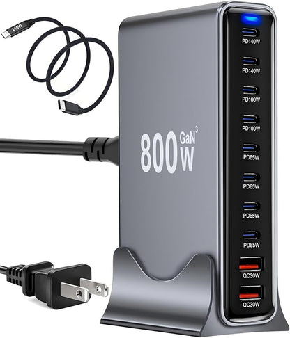 800W USB C Charger Block, Laptop Charger Adapter Compatible by Unknown