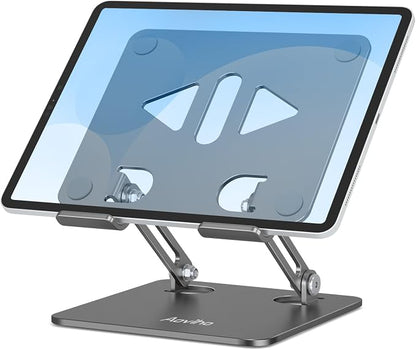 Adjustable Tablet Stand Holder for Desk, Desktop Tablet Holder, Foldable - Image 7