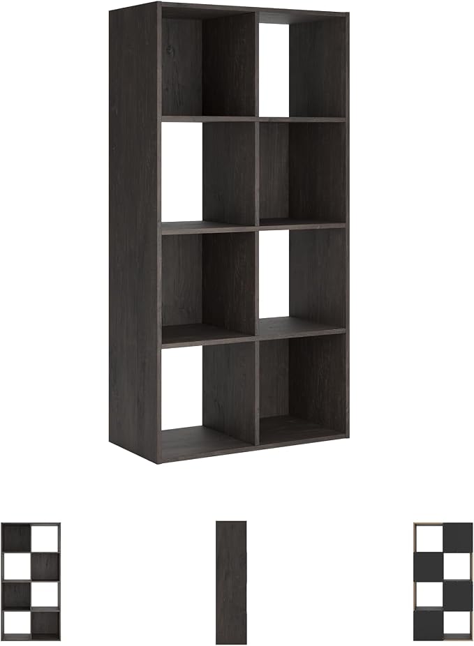 Signature Design by Ashley Piperton 8 Cube Storage Organizer or Bookcase - Image 5
