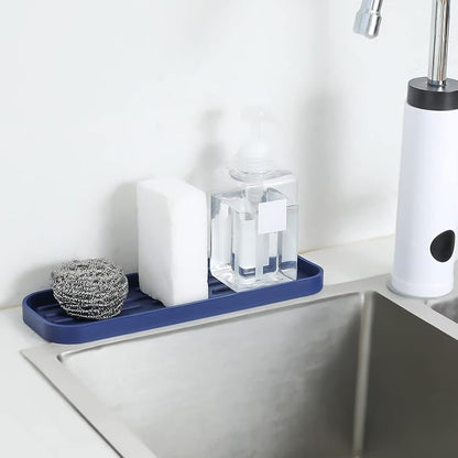 Silicone Kitchen Sink Organizer Tray - Image 8