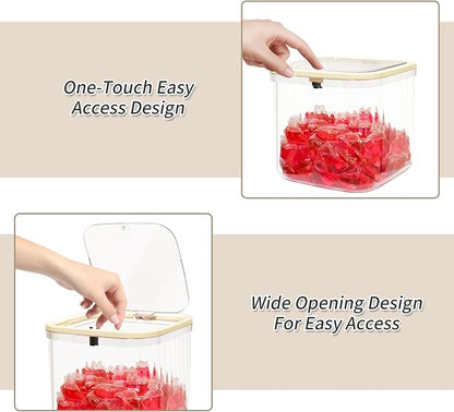Gute Laundry Pod Holder with Pop-Up Lid — 2L Storage Container - Image 4