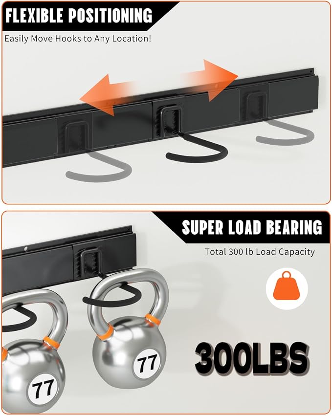 Wallavant Bike Rack Wall Mount, Bike Hooks - Image 4