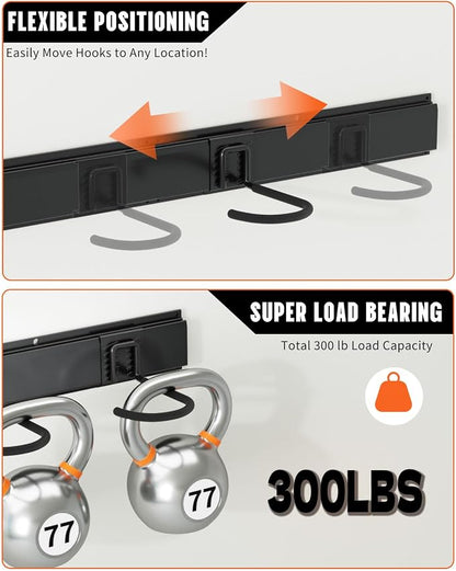Wallavant Bike Rack Wall Mount, Bike Hooks - Image 4