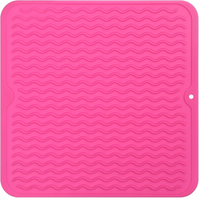 Silicone Dish Drying Mat for Multiple Usage, Easy clean, Eco-friendly, by MicoYang