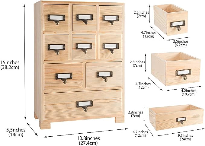 Apothecary Drawers Apothecary Cabinet - Image 3