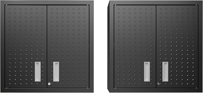 Manhattan Comfort Fortress Storage Units, Charcoal Gray by ManhattanComfort