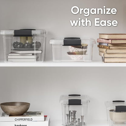 Superio Clear Plastic Storage Bins - Image 5