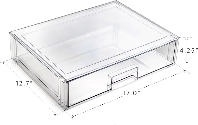 BINO | Stackable Storage Drawers, Shallow X-Large - Image 2