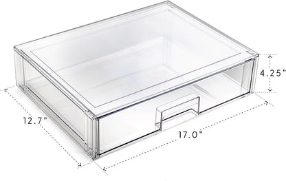 BINO | Stackable Storage Drawers, Shallow X-Large - Image 2