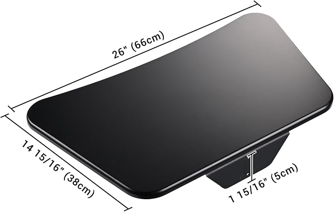 Yescom Sliding Desktop Keyboard Tray - Image 6