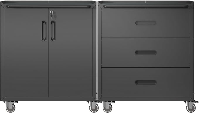 Metal Tool Cabinet, Garage Storage Cabinet System, Wall Cabinet & Locking by VIYET