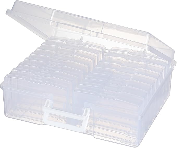 novelinks Photo Storage Box and 16 Inner 4" x 6" Photo Storage Containers | by novelinks