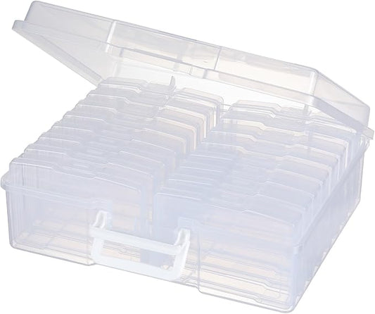 novelinks Photo Storage Box and 16 Inner 4" x 6" Photo Storage Containers | by novelinks