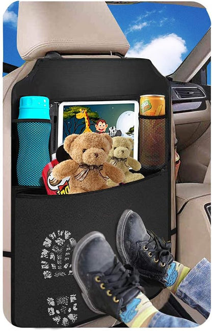 Premium Backseat Organizer for Kids 2 Pack, Heavy Duty Waterproof and Stain - Image 2
