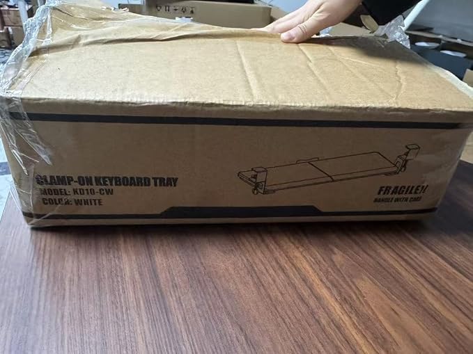 NearHub Large Keyboard Tray Under Desk Slide Out - Image 12