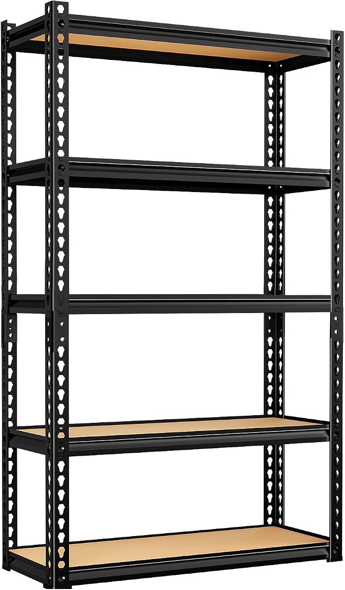 LEVELEVE 5-Tier Storage Shelving Unit, by Enjoyyourlife