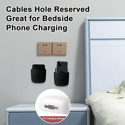 3 Pcs Remote Control Holder, Wall Mount Pen Holder Hole-Free Self Adhesive - Image 4