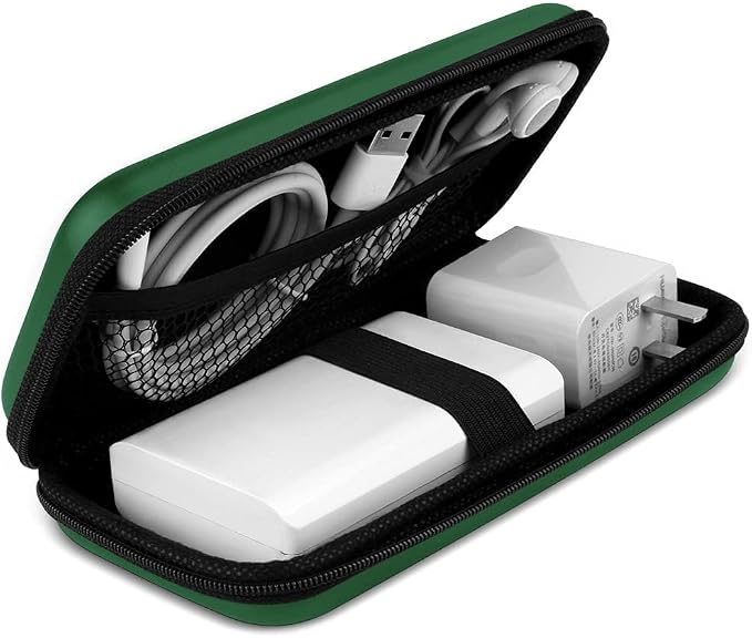 iMangoo Travel Essential Electronics Organizer Pouch Charger Case, Shockproof by iMangoo