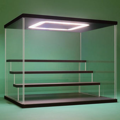 NONEMEY Clear Acrylic Display Case Stand by NONEMEY