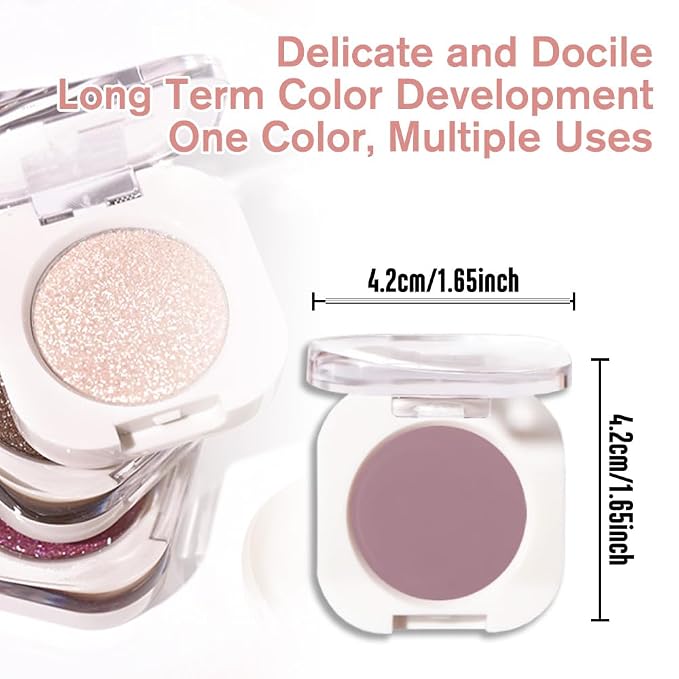 Mauve Taupe Single Matte Eyeshadow Makeup, Neutral Powde Eye Shadow - Image 5