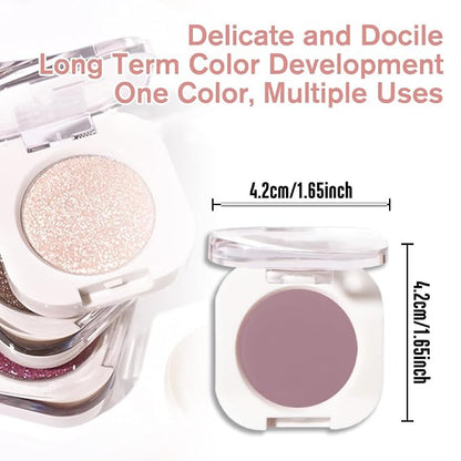 Mauve Taupe Single Matte Eyeshadow Makeup, Neutral Powde Eye Shadow - Image 5