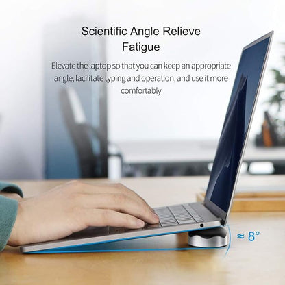 Hagibis Laptop Cooling Pad, Ergonomic Laptop Stand Small Invisible Cooler Ball - Image 2