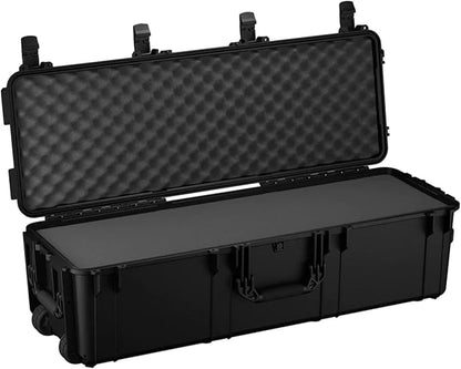 Condition 1 45" Waterproof Hard Case w/Wheels & Pluckable Foam – Lockable by Condition1