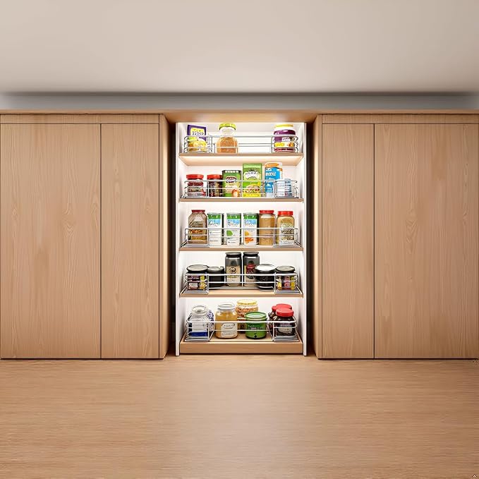 Pull Out Cabinet Organizer, Put Out Shelves - Image 8