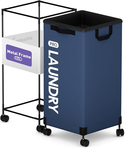 Caroeas Next-Gen 105L Matel Frame Laundry Basket by Caroeas