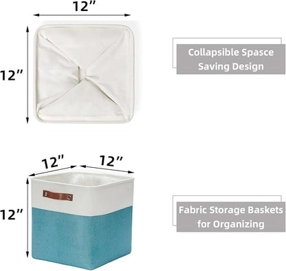 HNZIGE Cube Storage Basket Collapsible Baskets - Image 5