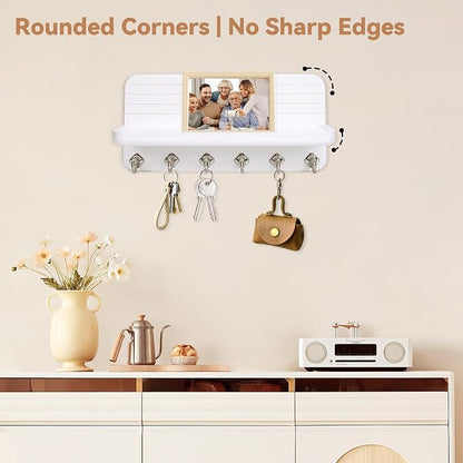 Key Holder for Wall, Mail Organizer Wall Mount - Image 6