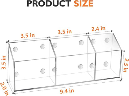 Ameceres Magnetic Pen Holder Classroom Organization Acrylic Marker Holder - Image 2