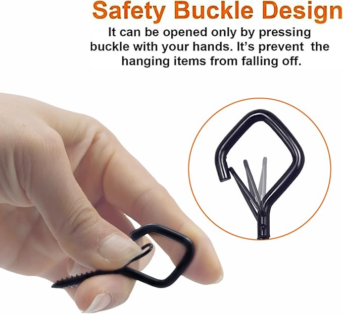20PCS Eye Screw Hooks for Hanging Heavy Duty - Image 3