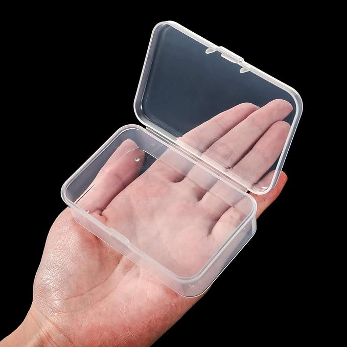 Jetec 30 Pieces Mini Plastic Clear Beads Storage Containers Box - Image 4