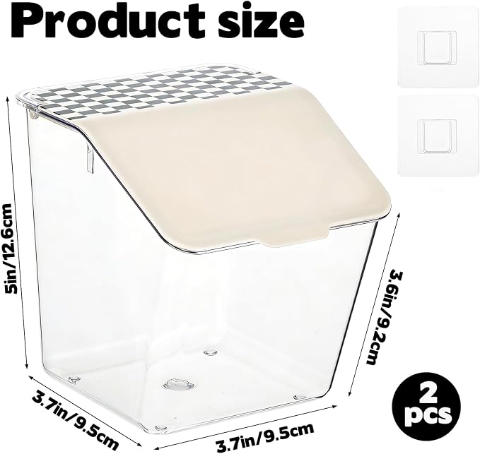 Rainmae 2 Pack Laundry Pods Container - Image 2