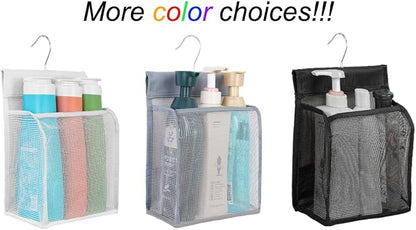 ALYER Hanging Mesh Shower Caddy Organizer Bathroom Storage Bag - Image 7