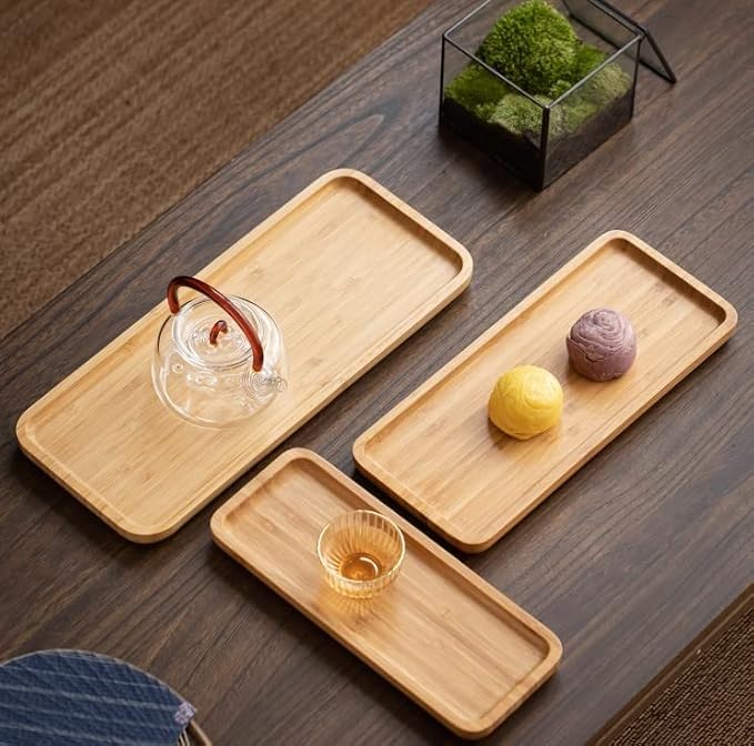 Bamboo Vanity Tray, Bathroom Counter Tray, Toilet Tank Tray, Bathroom Tray - Image 7