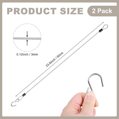 M METERXITY 2-Pack Bird Feeder Hanger - Image 3