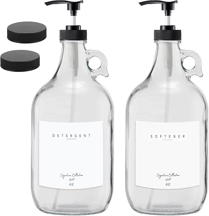 Laundry Detergent Dispenser for Laundry Room by MEDecor-InnovativeLiving
