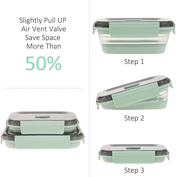 Collapsible Food Storage Containers - Image 3