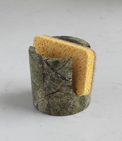 Natural Marble Travertine Sponge Holder by Nawgnail