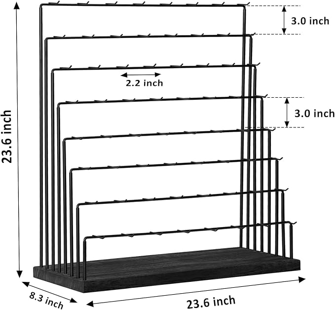 DGWJSU Earring Display Stands for Selling, Earring Rack Display Holder Stand - Image 3