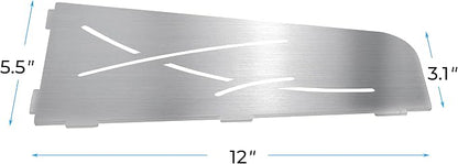 FerdY 2-Pack 12" Brushed Nickel Recessed Corner Shower Shelf, - Image 2