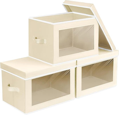 Homsorout Storage Boxes with Lids by Homsorout