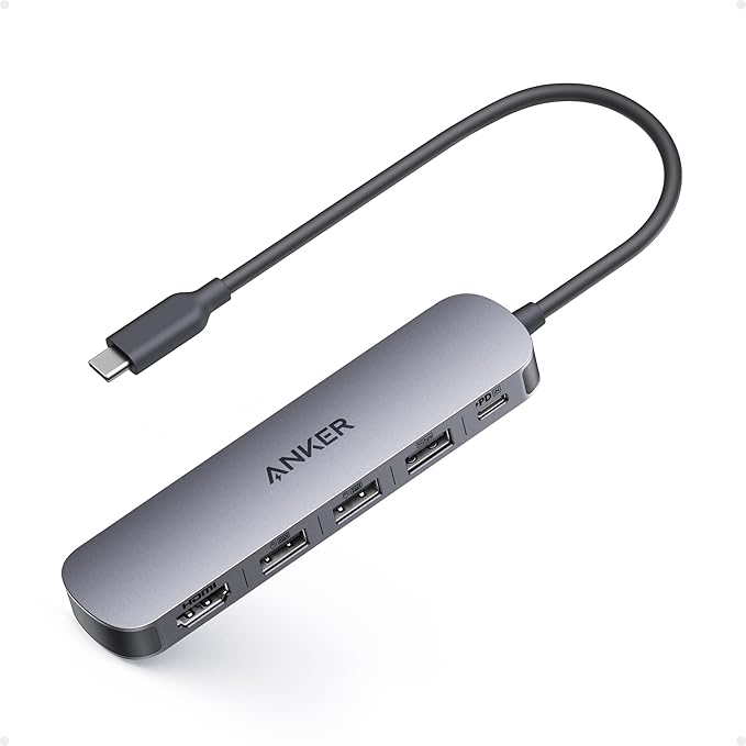 Anker USB C Hub 5-in-1 USB Hub for Laptops, 4K HDMI USB-C Multiport Adapter | - Image 2