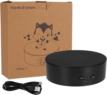 Motorized Rotating Display Stand, 5in/11lbs Load, 360° Rotating Platform - Image 8